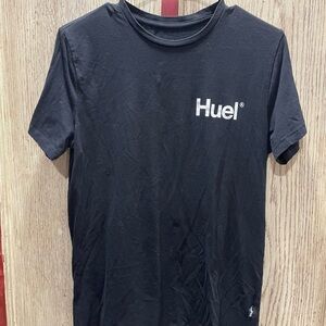 HUEL Black T-Shirt for Men